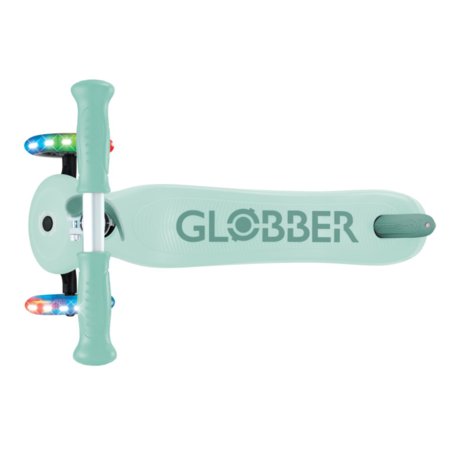 GLOBBER paspirtukas Go Up Sporty Lights 360°,  mėtinis-pistacinis, 456-706 S 