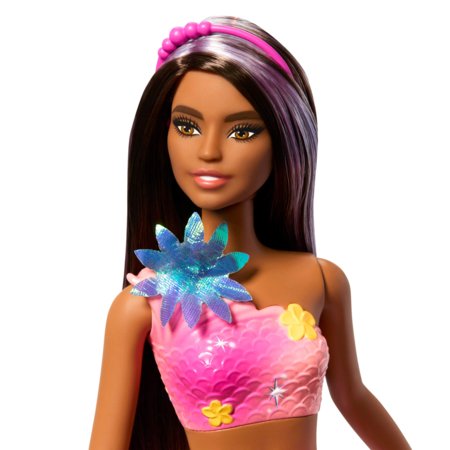 BARBIE Dreamtopia Blooming Magic tamsiaplaukė undinėlė, JDM73 