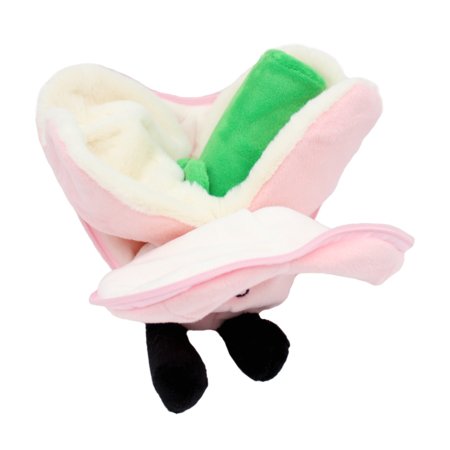 FLIPETZ pliušinis žaislas - rožė širdelėje, Pink/White, 80401 