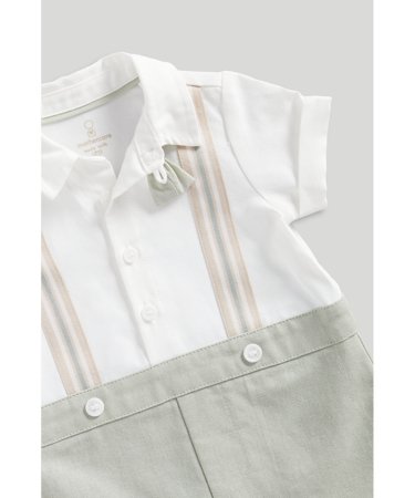 MOTHERCARE šliaužtinukas trumpomis rankovėmis ir kojinės, LL770 80 