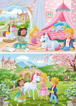 RAVENSBURGER PUZZLE dėlionė Stebuklinga draugystė, 2x12 det., 12000858 3 