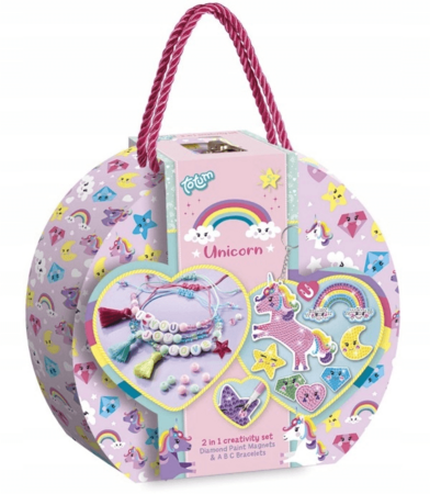 TOTUM kūrybinis rinkinys 2 in 1 Unicorn, 72213 