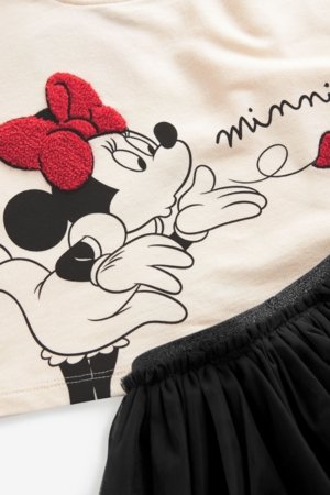 NEXT MINNIE MOUSE marškinėliai trumpomis rankovėmis ir sijonas, N32665 