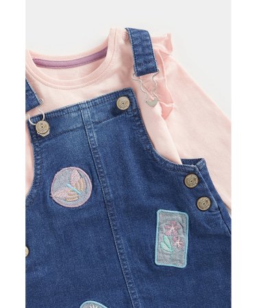 MOTHERCARE sarafanas ir marškinėliai ilgomis rankovėmis, FA909  