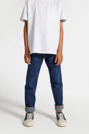 COCCODRILLO kelnės JEANS COLLECTION BOY, tamsiai mėlynos, ZC3123102JCB-015 ZC3123102JCB-015-128