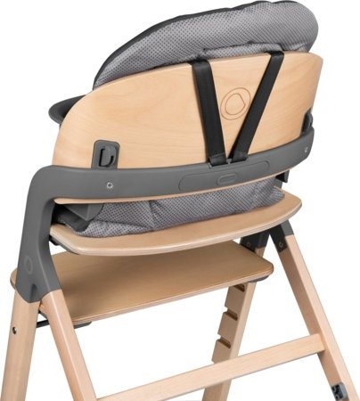 LIONELO maitinimo kėdutė MEGAN, Grey wood 