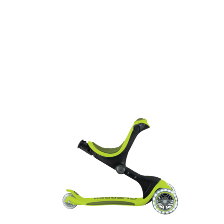 GLOBBER paspirtukas Go Up Deluxe Lights, laimo žalia, 748-606 