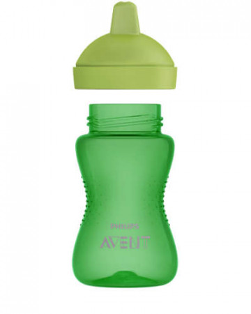 PHILIPS AVENT puodelis su kietu, atspariu kramtymui snapeliu MY GRIPPY, 18 mėn+,  300 ml, SCF804/03 1/243
