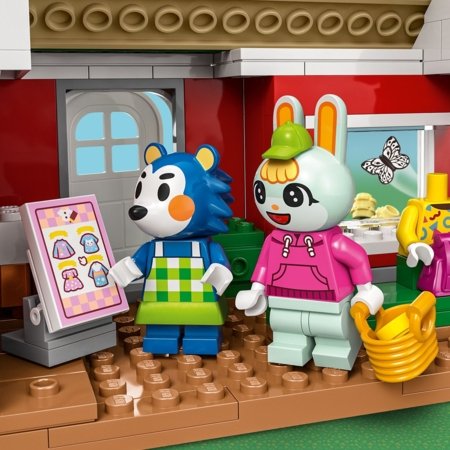 77055 LEGO® Animal Crossing™ „Able Sisters“ drabužių parduotuvė 