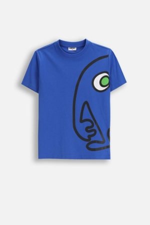 MOKIDA marškinėliai MOKIDA COLLECTION BOY, mėlyni, ZM5143201MCB-014-146, 146 cm 