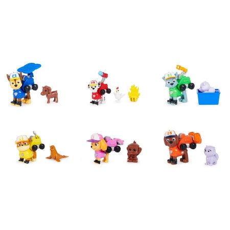 PAW PATROL figūrėlė su priedais Big Trucks Hero Pups, asort., 6064391 6064391