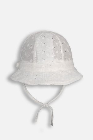 COCCODRILLO skrybėlė, kreminė,  