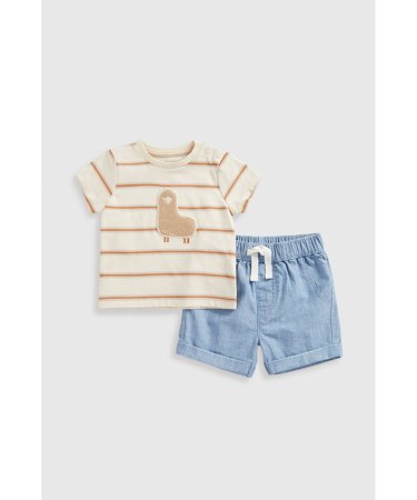 MOTHERCARE marškinėliai trumpomis rankovėmis ir šortai, HD788 86 