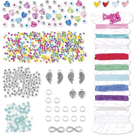TOTUM kūrybinis rinkinys Design & Shine Friendship Bracelets, 28197 