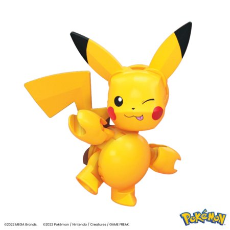MEGA CONSTRUX POKEMON konstruktorius Pikachu evoliucija, HKT23 HKT23