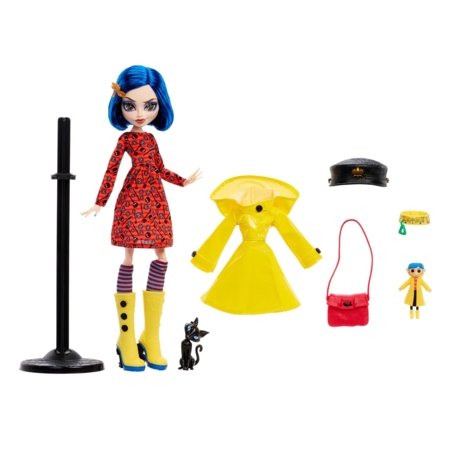 MONSTER HIGH x Coraline lėlė Koralaina, JHK65 