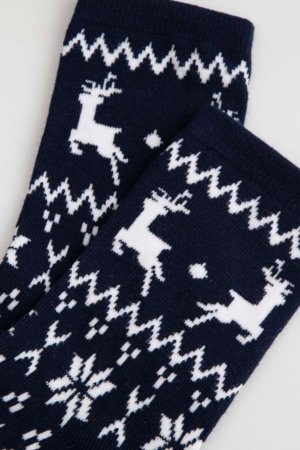 COCCODRILLO kojinės, mėlynos, ZC5382205MER-015-023, 23-26 cm 