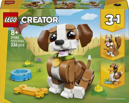 31382 LEGO® CUTE ANIMALS: PLAYFUL PUPPY DOG 