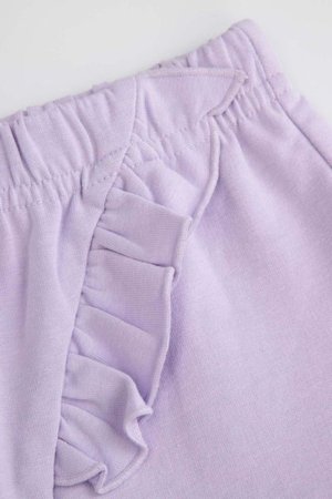 COCCODRILLO kelnės HAPPY PUPPY GIRL NEWBORN, violetinės, cm 