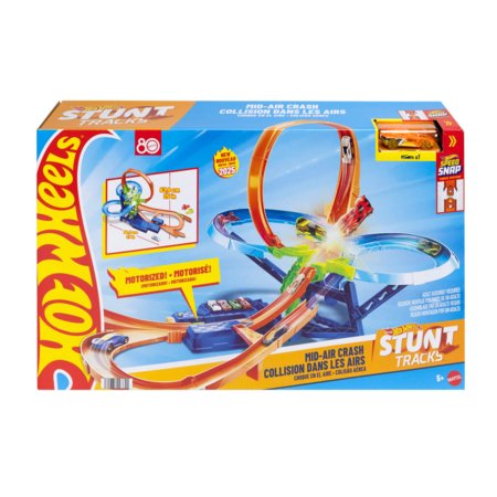 HOT WHEELS kaskadinė trasa – Avarija ore, JFD12 