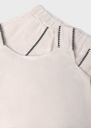 MAYORAL palaidinė ir šortai, bone, 6.213-70, 140 cm 