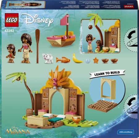 43282 LEGO® ǀ Disney Vajana Trobelė ir valtis 