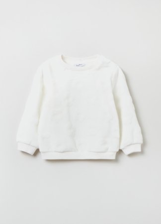 OVS GIRL9-36M SWEATSHIRT 2H 30-36 WHITE 001897381 