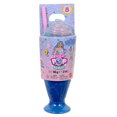 BARBIE Pop Reveal rinkinys – Blue Hair, Sweet Tears serija, JFY61 
