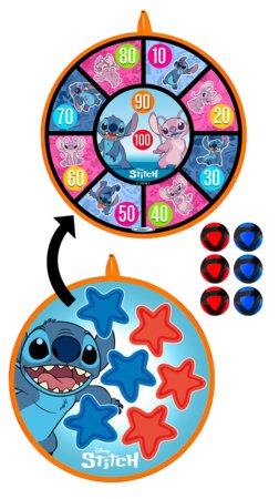 STAMP Stitch smiginio žaidimas su kamuoliukais, 36 cm, ST626436 