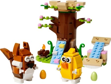 40709 LEGO® Merchandise pavasarinė gyvūnų žaidimų aikštelė 
