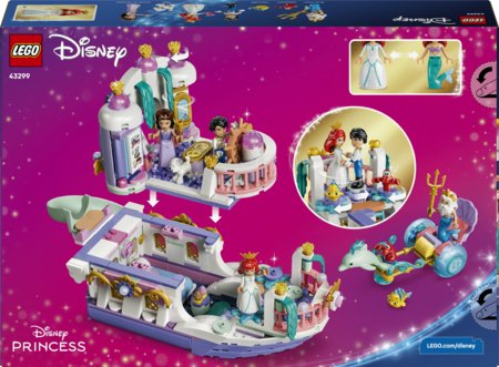 43299 LEGO® ǀ Disney Princess Arielės karališkųjų vestuvių valtis 