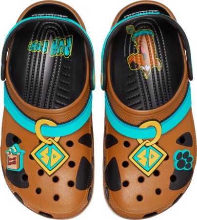 CROCS klumpės SCOOBY DOO, juodos, 210100-001, 38,5 dydis 
