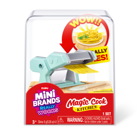 MINI BRANDS miniatiūrų rinkinys Magic Cook Kitchen, 1 serija, asort., 77789UQ1 