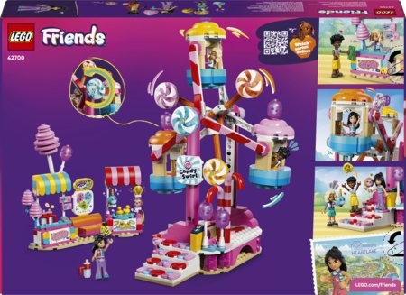 42700 LEGO® Friends Saldainių ir keksiukų apžvalgos ratas 