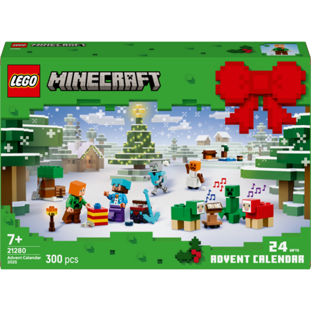 21280 LEGO® Minecraft® 2025 metų advento kalendorius 