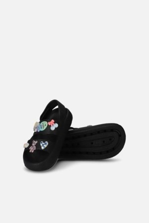 COCCODRILLO basutės, juodos, WC6208102SHG-021-034, 34/35 dydis 