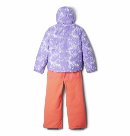 COLUMBIA žieminis lauko komplektas (kelnės ir striukė) BUGA™ II, violetinis, 134 dydis, 2088901-597 
