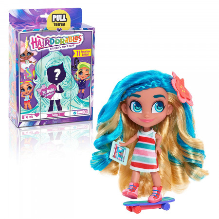 HAIRDORABLES kolekcinė lėlė-siurprizas su aksesuarais, 23600 23600