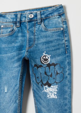 OVS 1 EN BOY 3-10Y DENIM 2M 6-7 BLUE 001816009 001816009