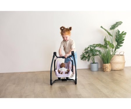 SMOBY kėdutė lėlėms 3in1, rožinė, 7600240242 
