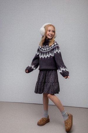 COCCODRILLO sijonas, pilkas, cm 