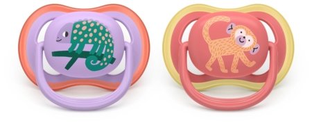 PHILIPS AVENT čiulptukai ULTRA AIR, 18 mėn.+, 2 vnt., SCF349/47 