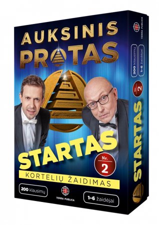 TERRA PUBLICA Kortelių žaidimas Auksinis protas. Startas Nr.2 "LT", 786094731518 786094731518