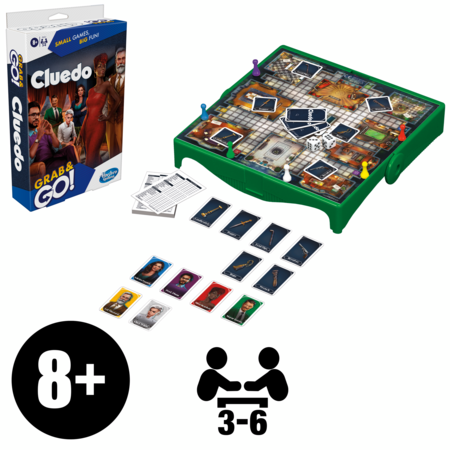 CLUE kelioninis stalo žaidimas (ENG), F825174A 