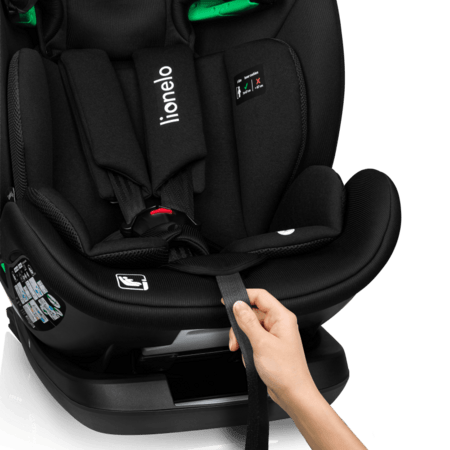 LIONELO automobilinė kėdutė LAVENDER I-SIZE, Black carbon, 76-150 cm., LO-LAVENDER I-SIZE 