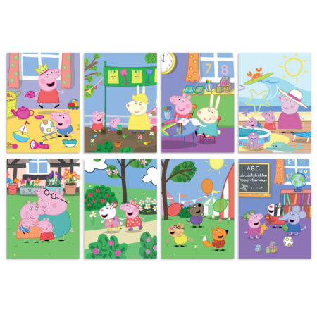 DODO vandens spalvinimo knyga Peppa Pig, 200443 