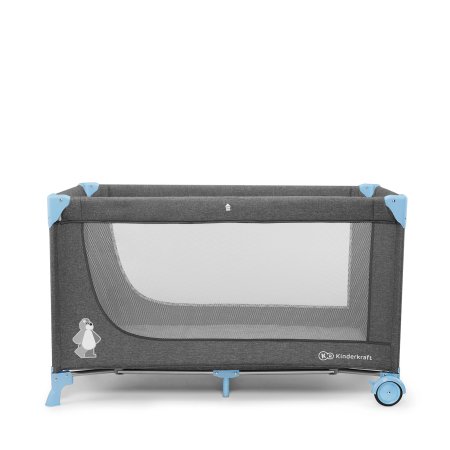 KINDERKRAFT kelioninė lovelė su aksesuarais JOY, mėlyna 