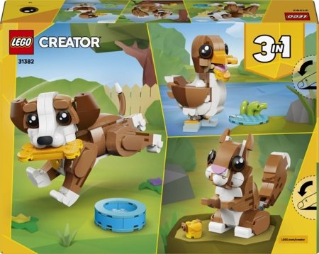 31382 LEGO® CUTE ANIMALS: PLAYFUL PUPPY DOG 