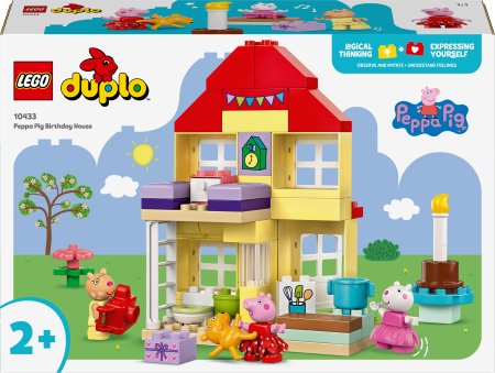 10433 LEGO® DUPLO® Kiaulytės Pepos gimtadienio namelis 