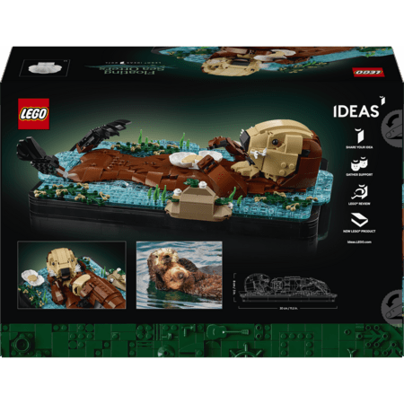 21366 LEGO® Ideas Plūduriuojančios jūrinės ūdros 